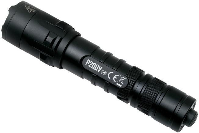 Nitecore P20UV V2 lampe de poche avec lumière UV, 1000 lumen