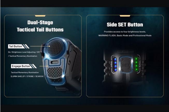 Image for Nitecore P27iX tactical flashlight, 5000 lumens