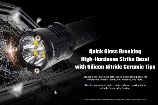 Image for Nitecore P27iX tactical flashlight, 5000 lumens