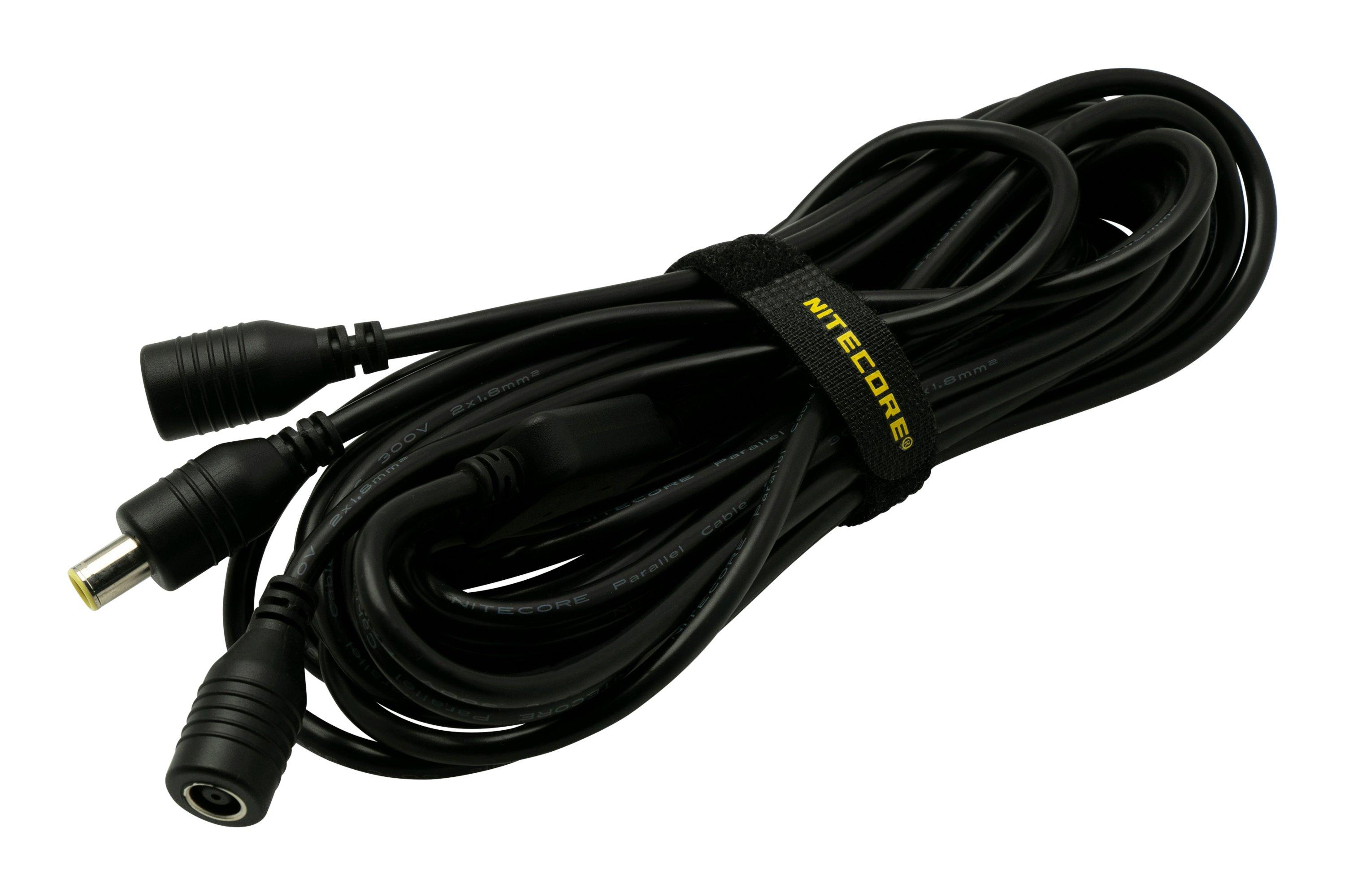 Nitecore 5m Parallel Cable for solar panels  Advantageously shopping at