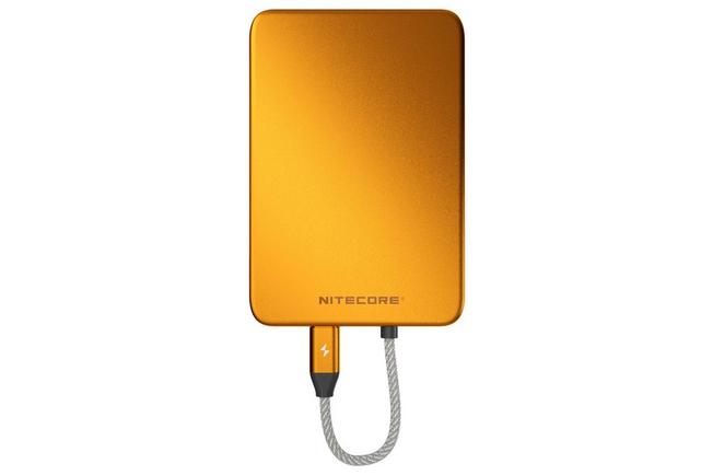 Image for Nitecore POCKET 5 Magnetic Ultra Thin Power Bank, Alloy Orange, power bank, 5000mAh