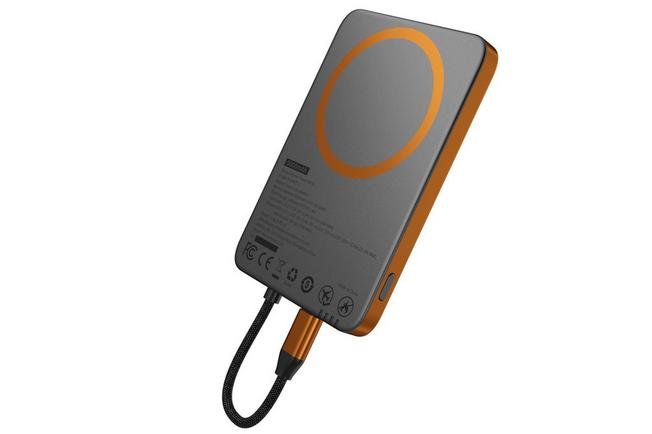 Image for Nitecore POCKET 5 Magnetic Ultra Thin Power Bank, Alloy Orange, power bank, 5000mAh