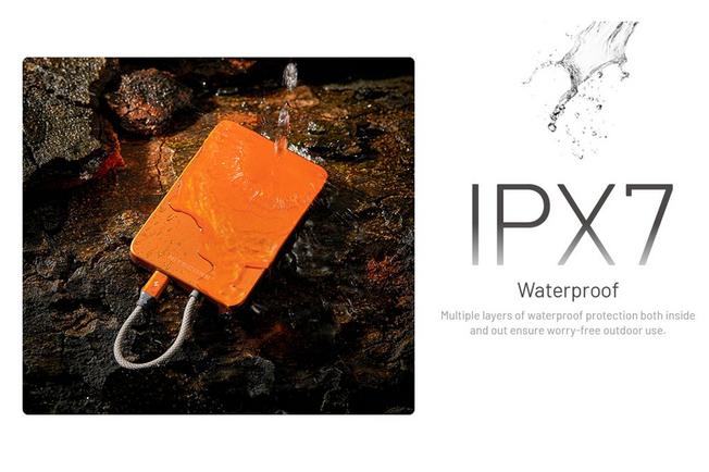 Image for Nitecore POCKET 5 Magnetic Ultra Thin Power Bank, Alloy Orange, power bank, 5000mAh