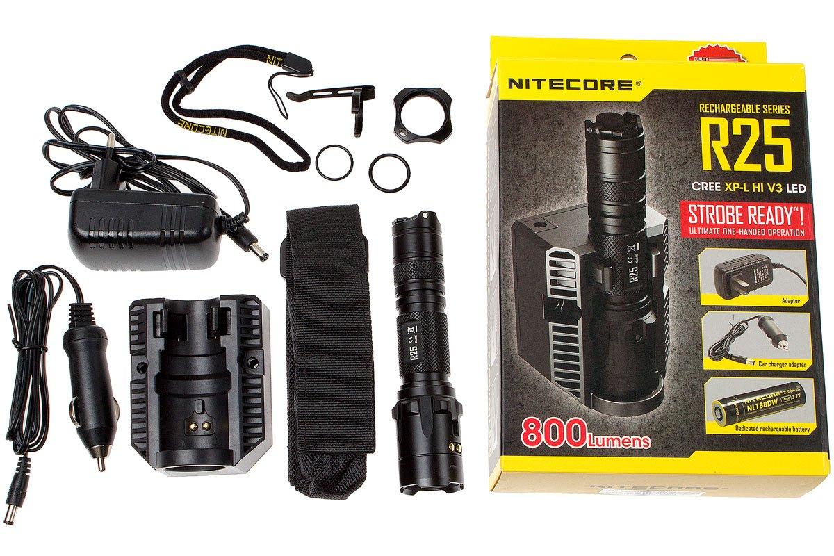 Nitecore R25 tactical LED-torch | Advantageously shopping at ...