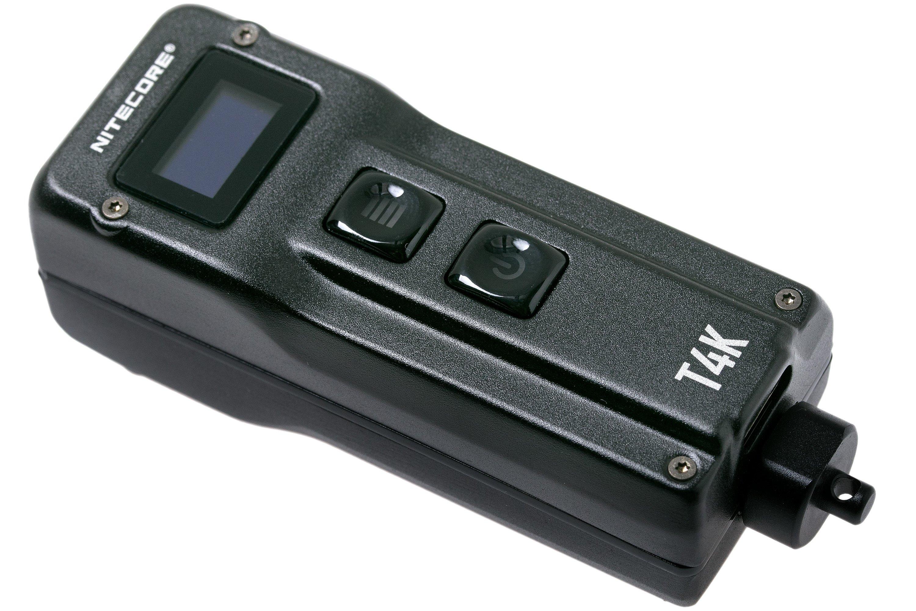 Nitecore T4K rechargeable keychain flashlight, 4000 lumens