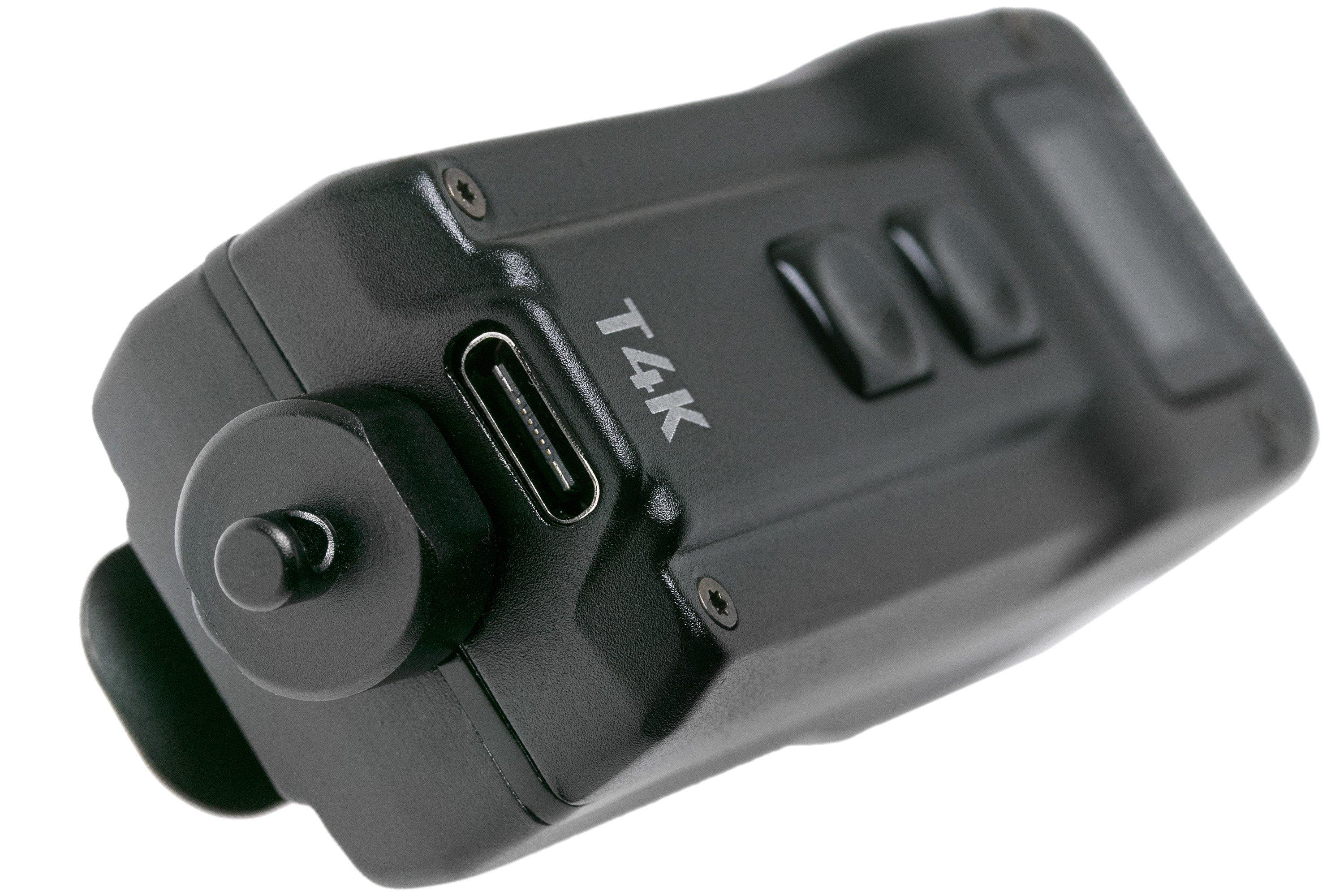 Nitecore T4K rechargeable keychain flashlight, 4000 lumens