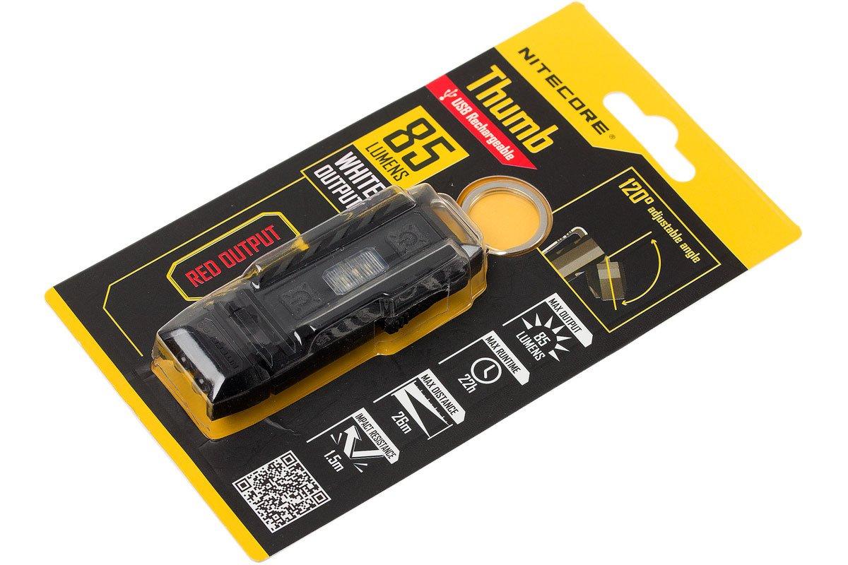Nitecore Thumb, keychain light Advantageously shopping at
