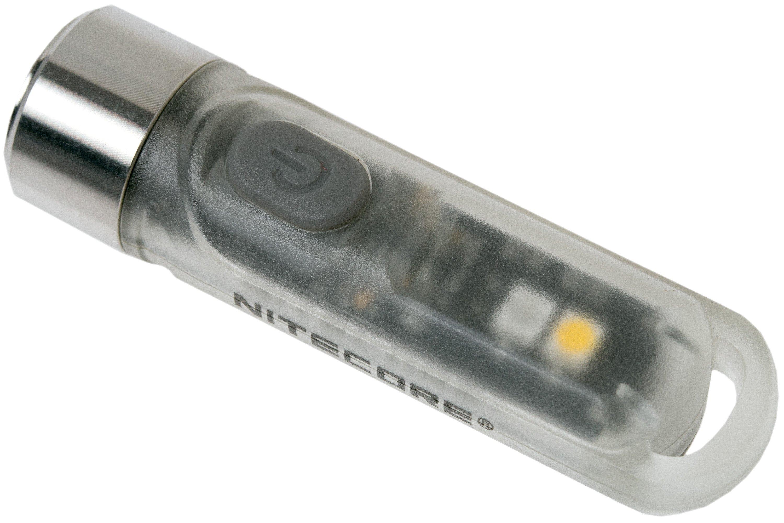 Nitecore TIKI 300-Lumen Rechargeable EDC Keychain Flashlight With UV - View #3