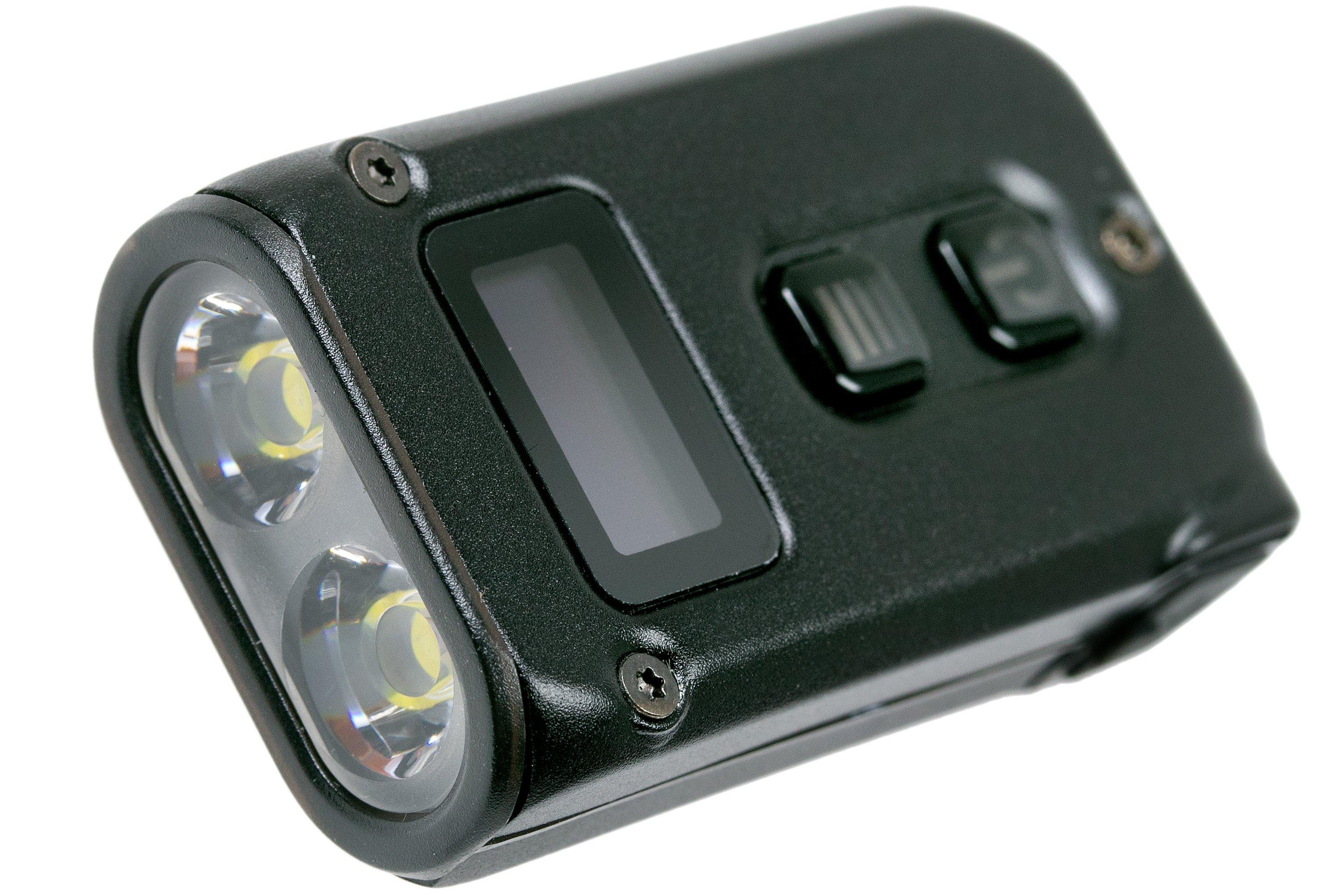 Nitecore TINI2, black, 500 lumens, keychain flashlight Advantageously