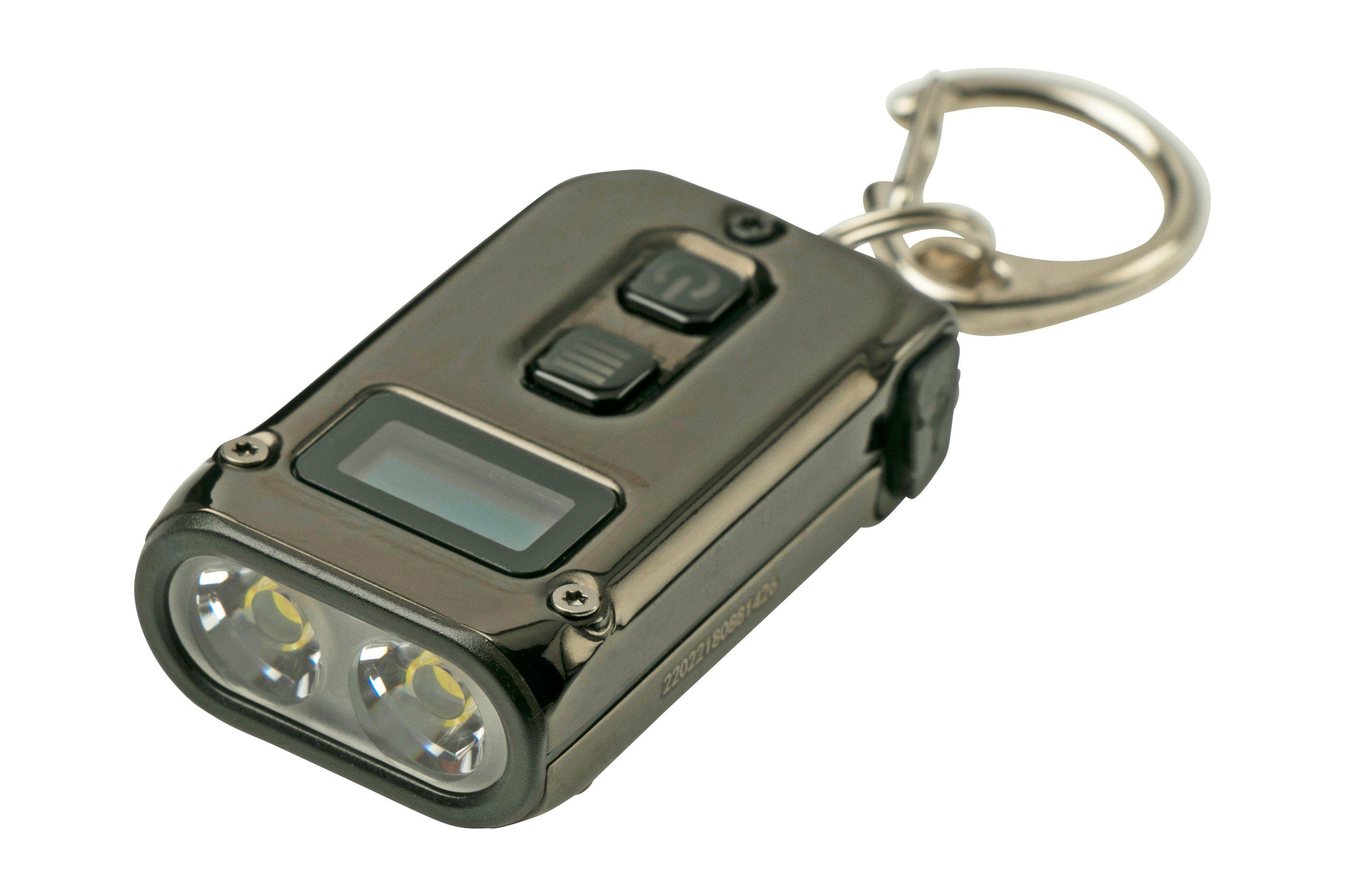 Nitecore Tini2 SS rechargeable keychain flashlight, black ...