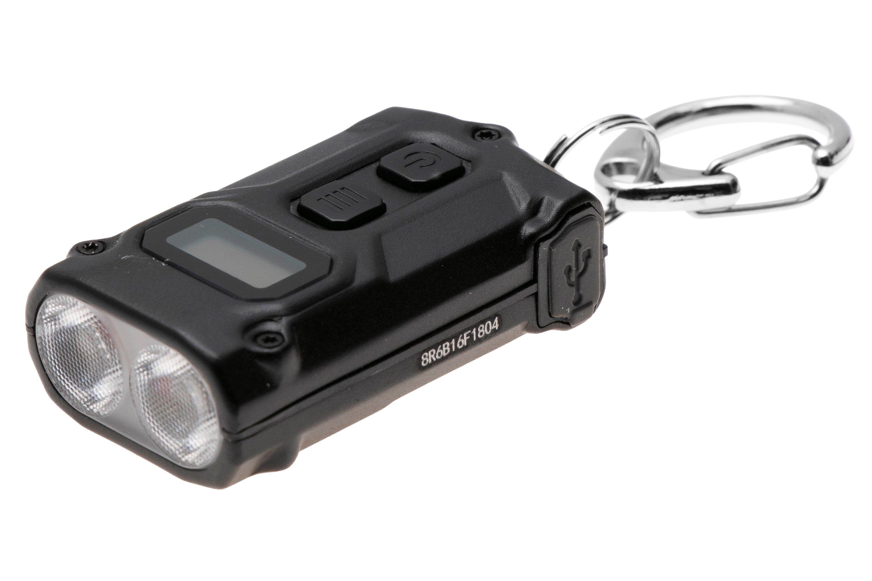 Mini porte-clés rechargeable pour lampe de poche Usb Shocker d'autodéfense