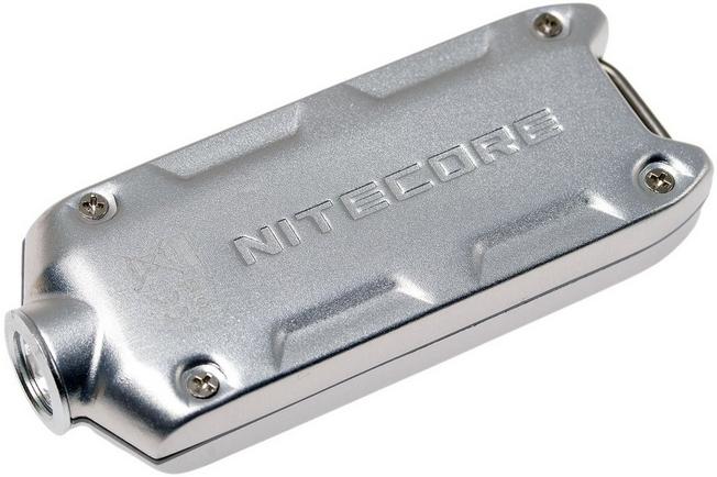 Image for Nitecore TIP, rechargeable keychain torch, silver-coloured