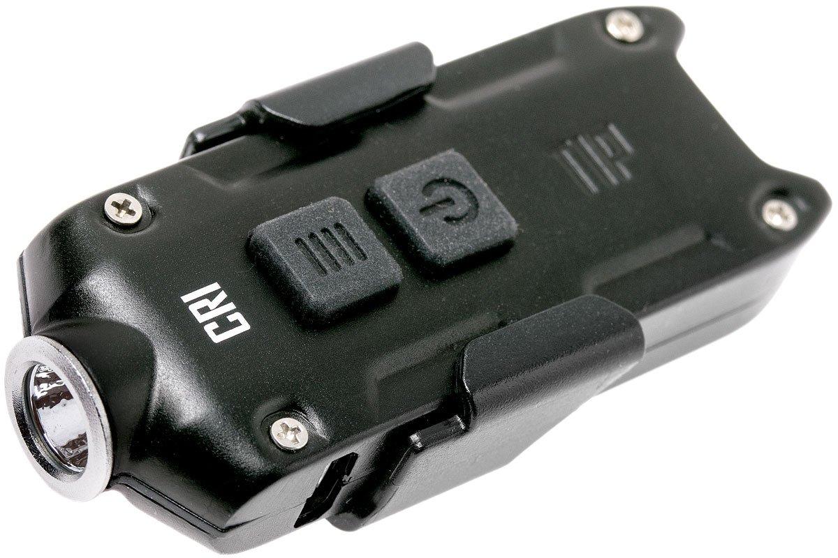 Lampe UV Nitecore 365nm - Mini Porte-clés Rechargeable - 500mW - Noir