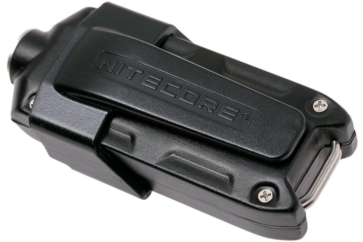 Lampe UV Nitecore 365nm 500mW – Mini Lampe Rechargeable Porte-clés, Noir