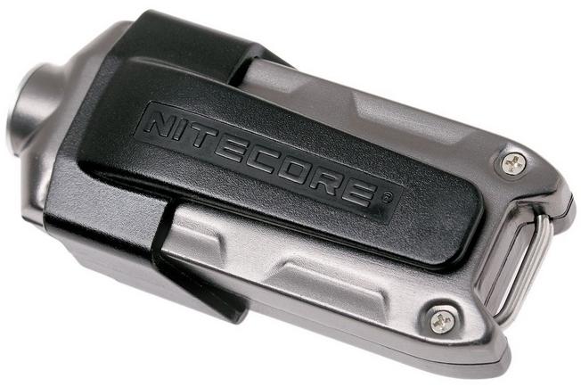Image for Nitecore TIP CRI 2017 Grey rechargeable keychain flashlight, grey