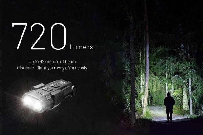 Image pour Nitecore TIP3 Cobalt Blue, lampe de poche porte-clé rechargeable, 720 lumens