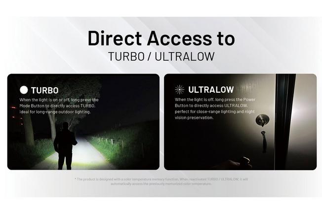 Image pour Nitecore TIP3 Cobalt Blue, lampe de poche porte-clé rechargeable, 720 lumens