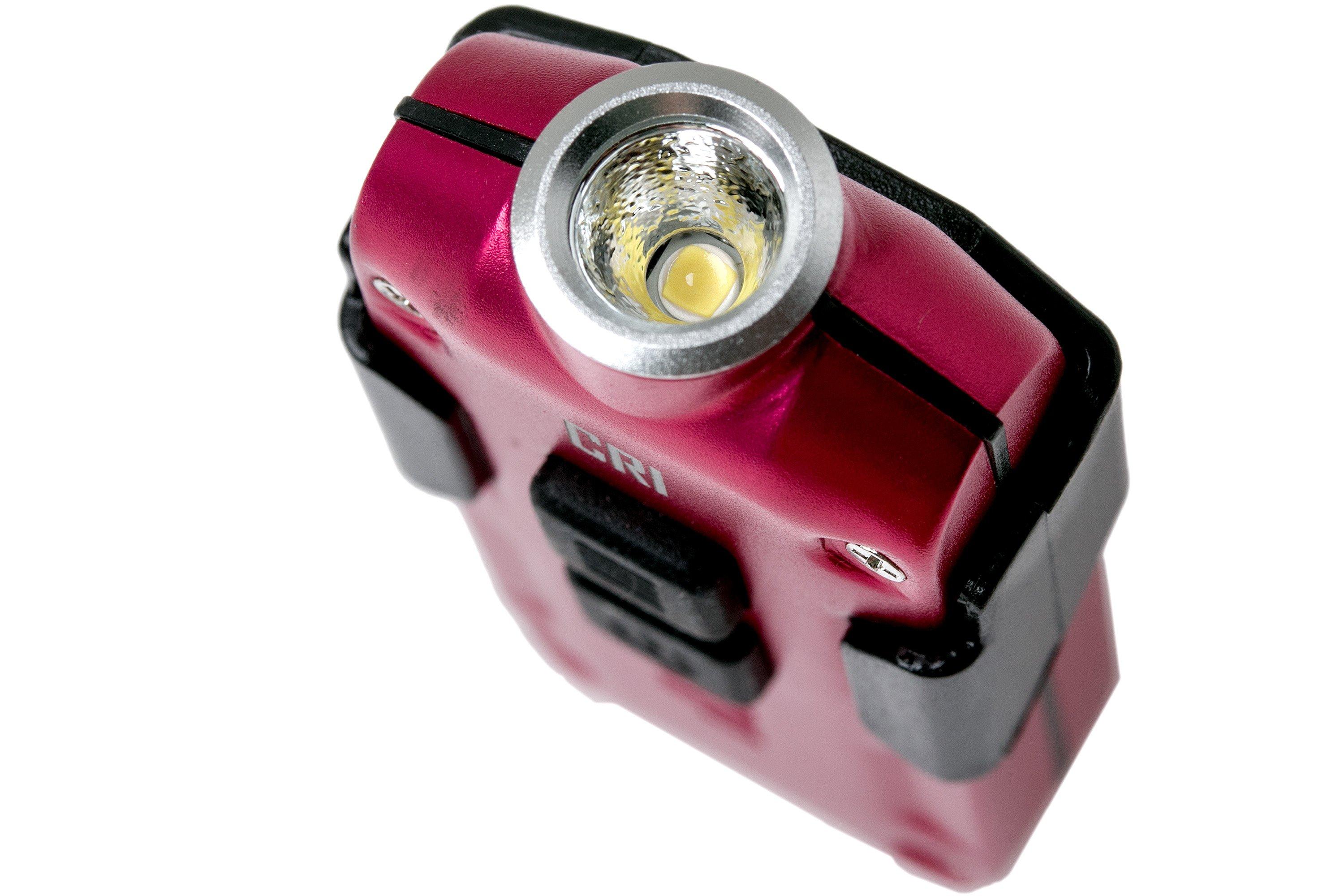 NiteCore TIP CRI rechargeable keychain flashlight, red Advantageously