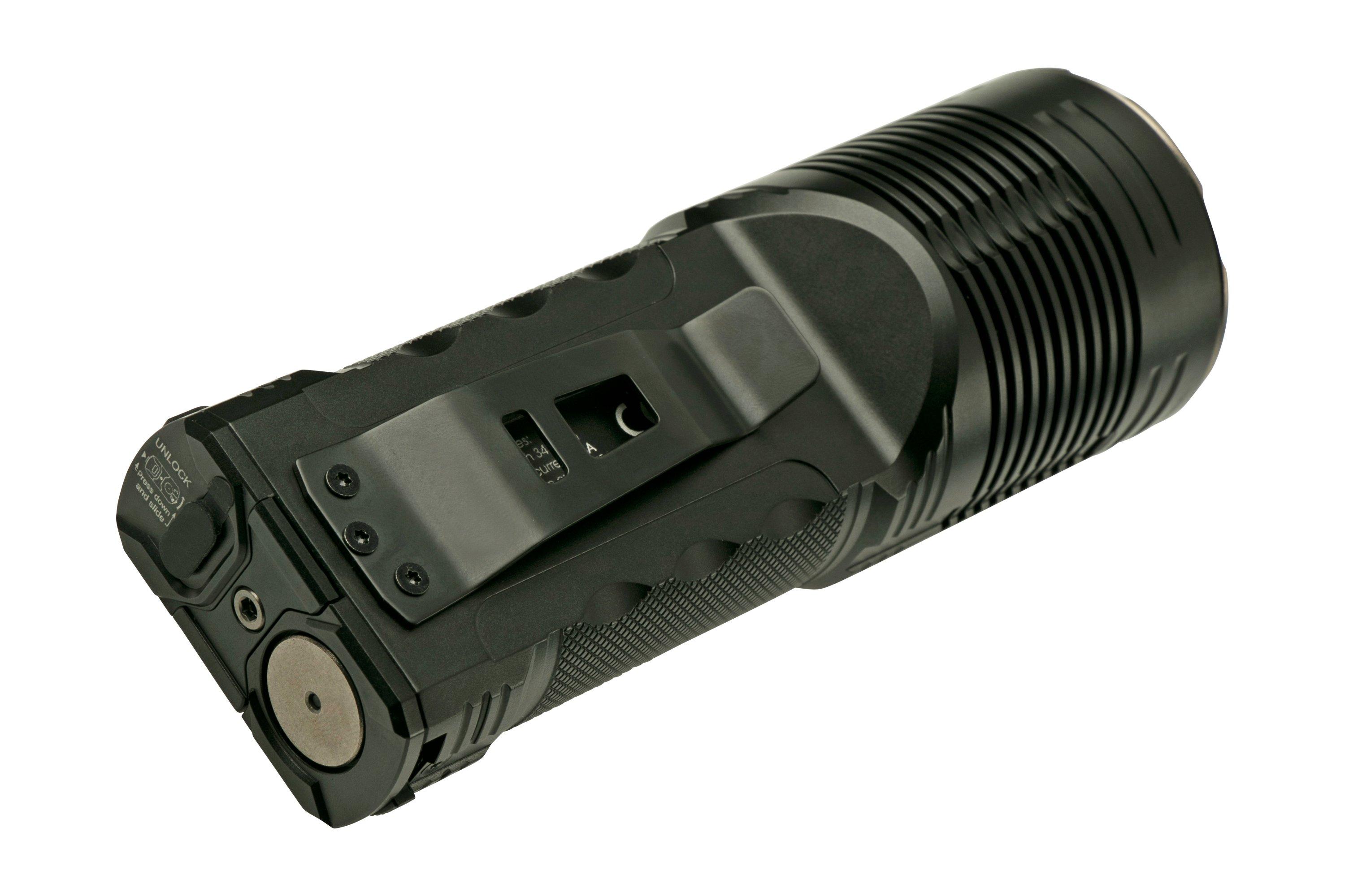 Nitecore TM20K, 20.000 lumen, tactical flashlight Advantageously