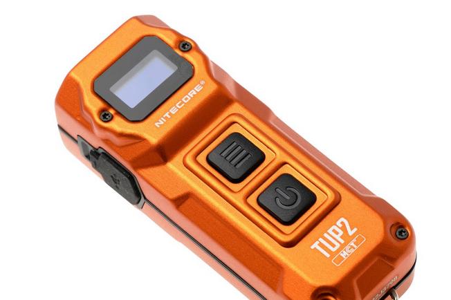 Bild für Nitecore TUP2 Alloy Orange, aufladbare Taschenlampe Schlüsselanhänger, 1200 Lumen
