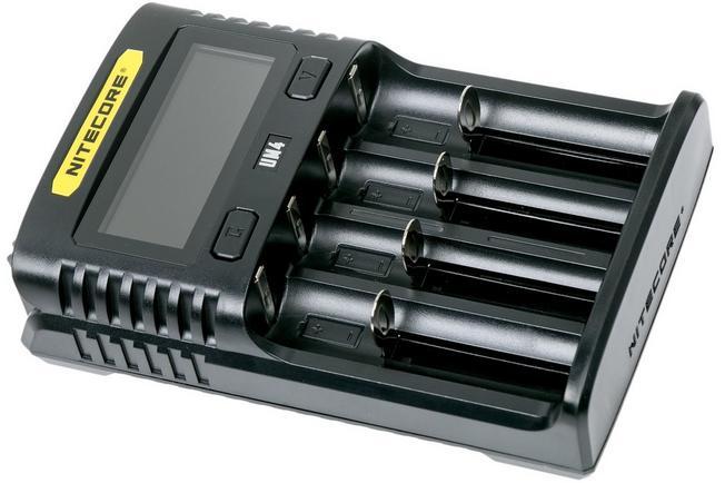 Nitecore UM4 cargador de pilas 18650 (entre otros)