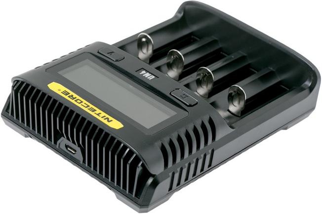 Nitecore UM4 chargeur pour accus 18650  Achetez à prix avantageux chez