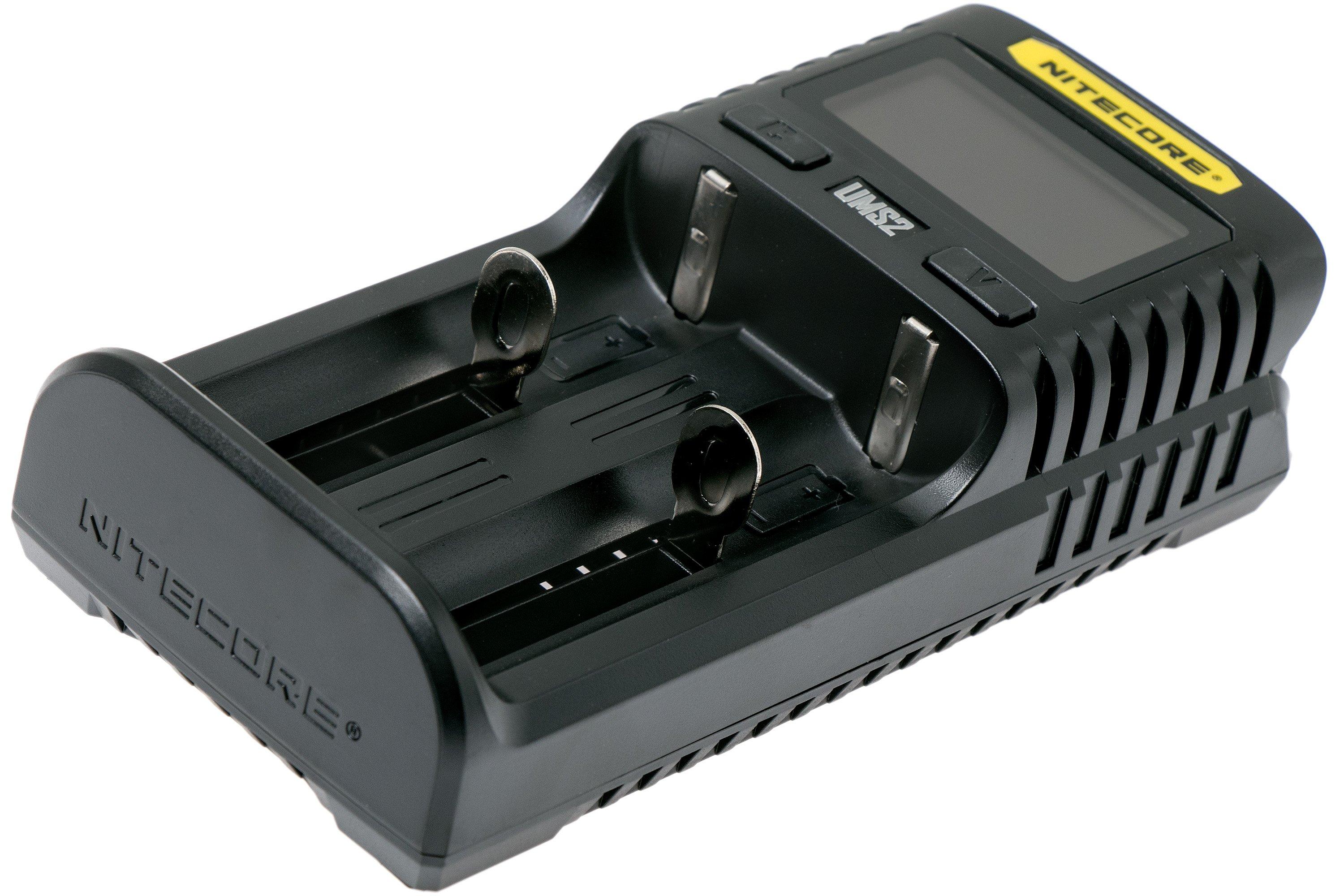Nitecore UMS2 Charger, battery charger Advantageously shopping at