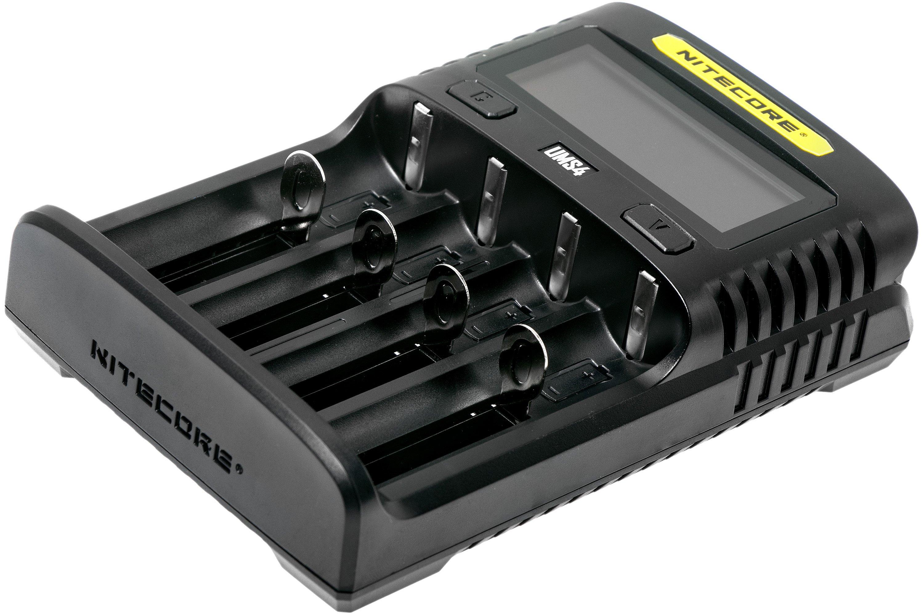 Nitecore UMS4 Charger, battery charger Advantageously shopping at