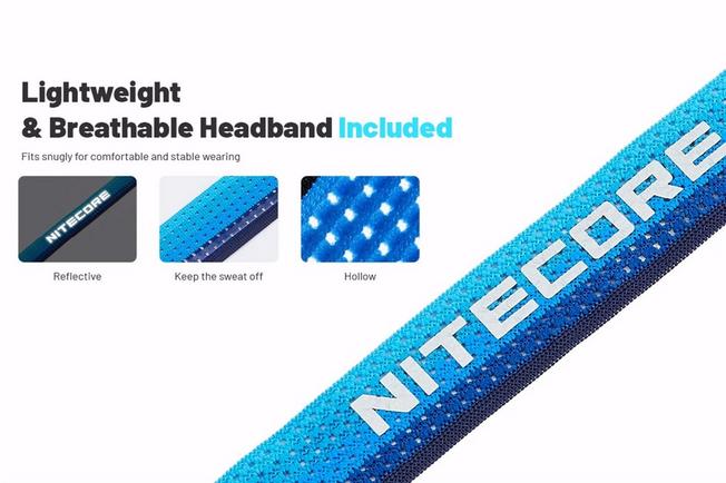 Afbeelding voor Nitecore UT27 MB Four Light Sources, oplaadbare hoofdlamp, 800 lumen