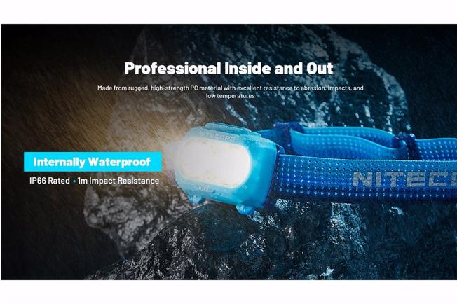 Afbeelding voor Nitecore UT27 MB Four Light Sources, oplaadbare hoofdlamp, 800 lumen
