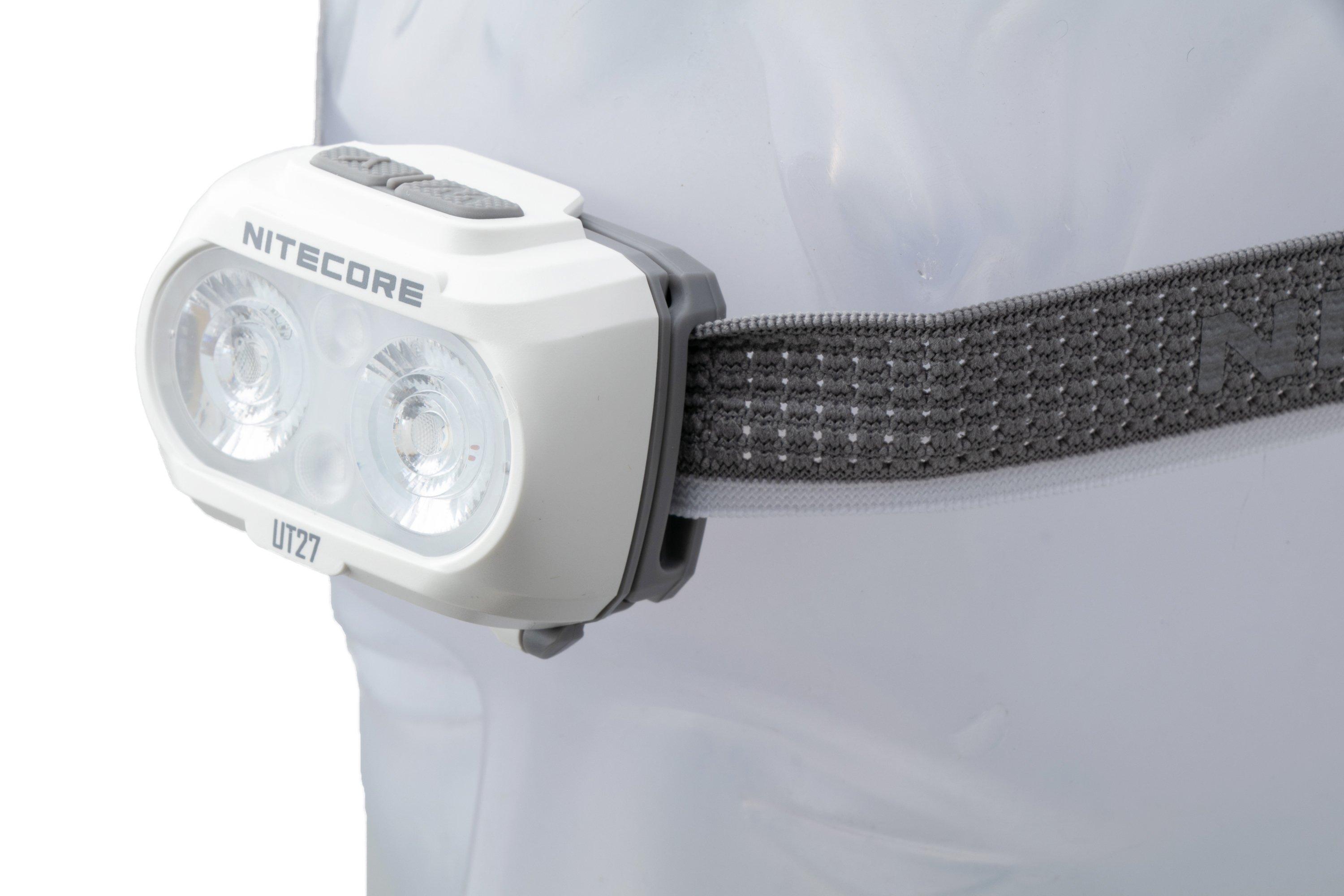 Nitecore UT27 2024 Titan White Dual Beam, rechargeable head torch