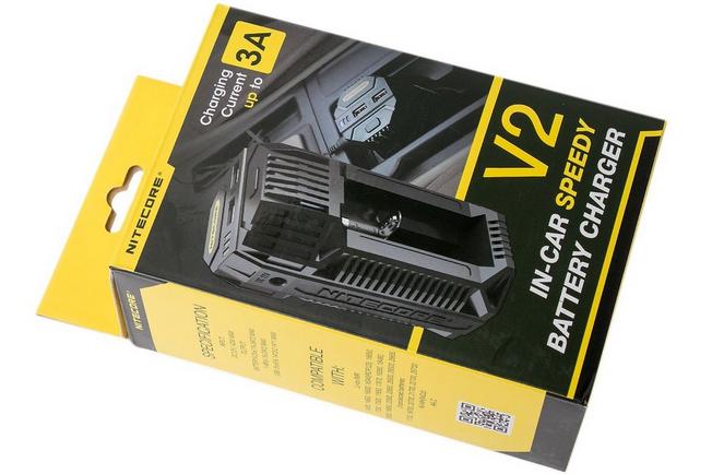 Image for Nitecore V2 battery charger for in the car