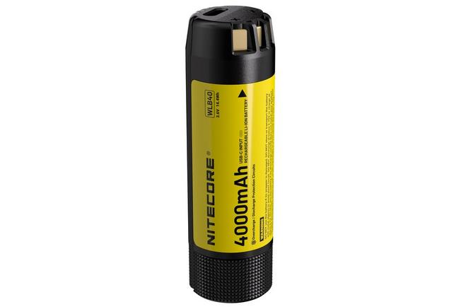 Afbeelding voor Nitecore WLB40 oplaadbare usb-c accu, 4000 mAh