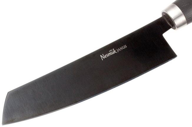 Nesmuk leather sheath 21 cm, chef's knife, anthracite, LSS1401