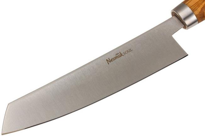 Nesmuk leather sheath 21 cm, chef's knife, anthracite, LSS1401