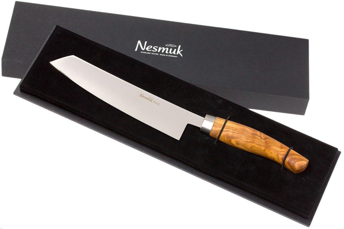 Nesmuk SOUL chef's knife 18 cm, olive wood, S3O1802012