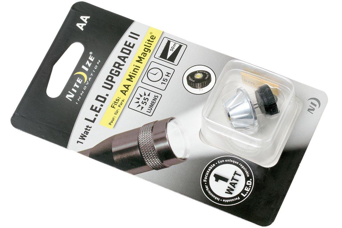 NiteIze 1 Watt LED Upgrade II for Maglite Mini AA flashlight, LRB2