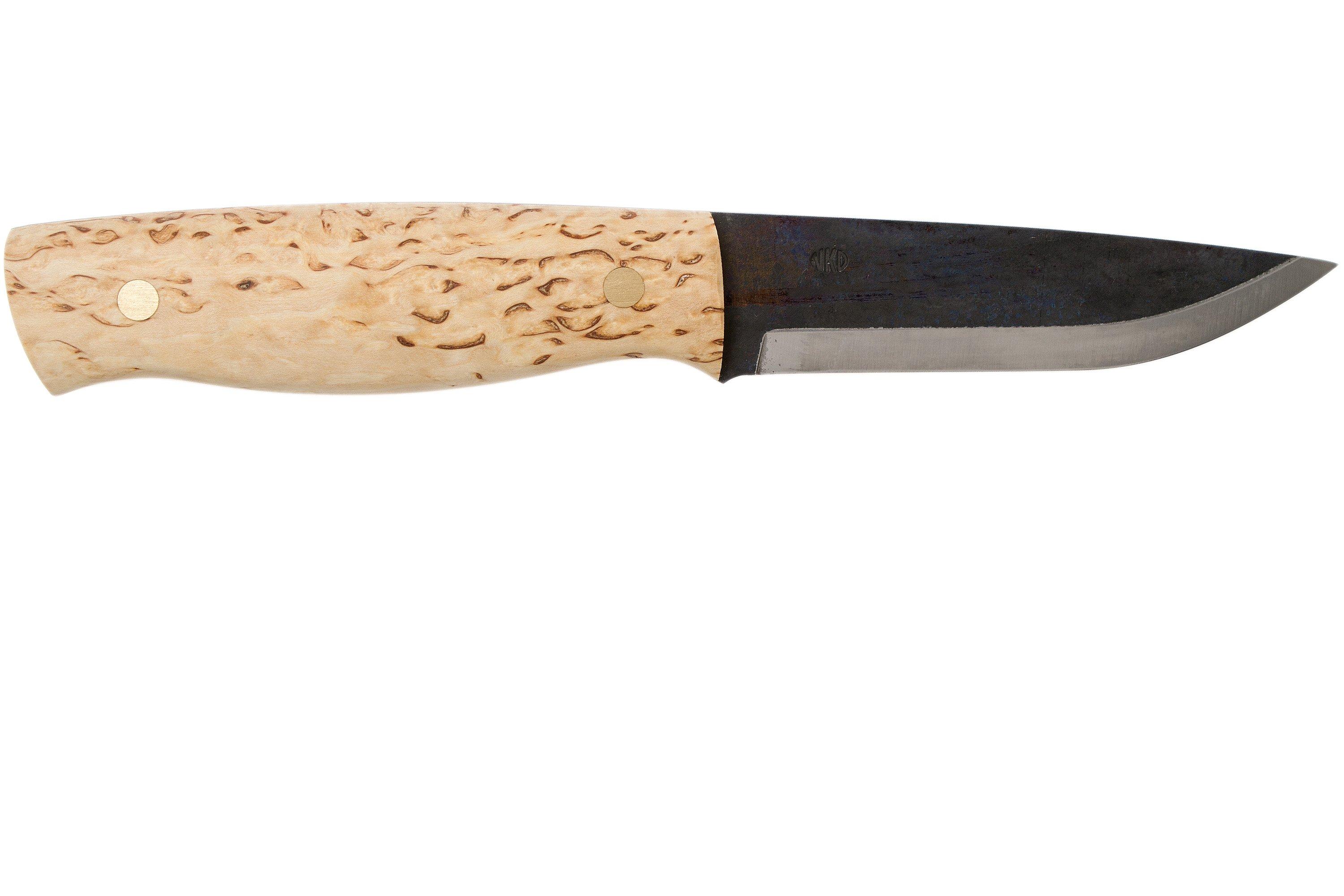 Nordic Knife Design Forester 100 Curly-birch, 2001 fixed knife ...