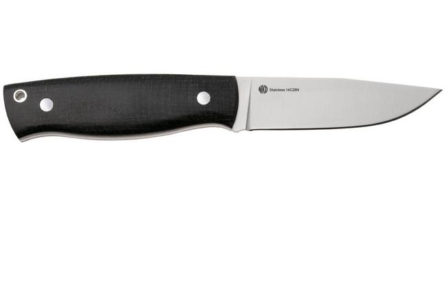 Immagine per Nordic Knife Design Forester 2002, Satin 14C28N, Bison Micarta, coltello fisso