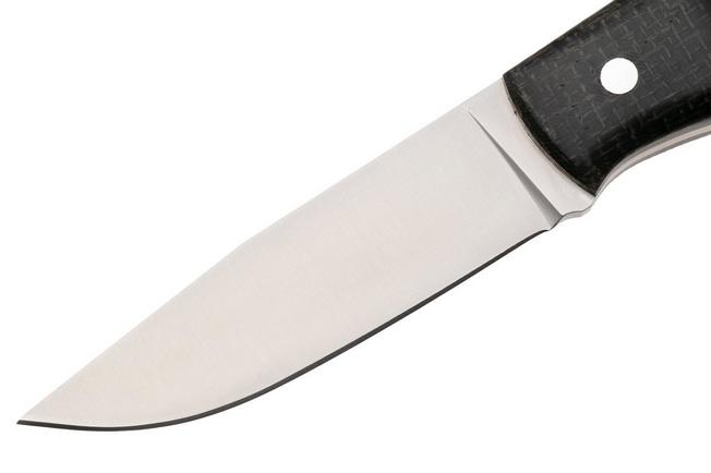 Immagine per Nordic Knife Design Forester 2002, Satin 14C28N, Bison Micarta, coltello fisso