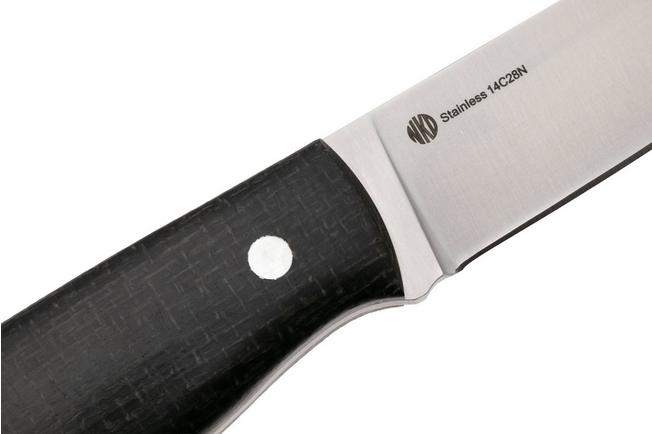 Immagine per Nordic Knife Design Forester 2002, Satin 14C28N, Bison Micarta, coltello fisso