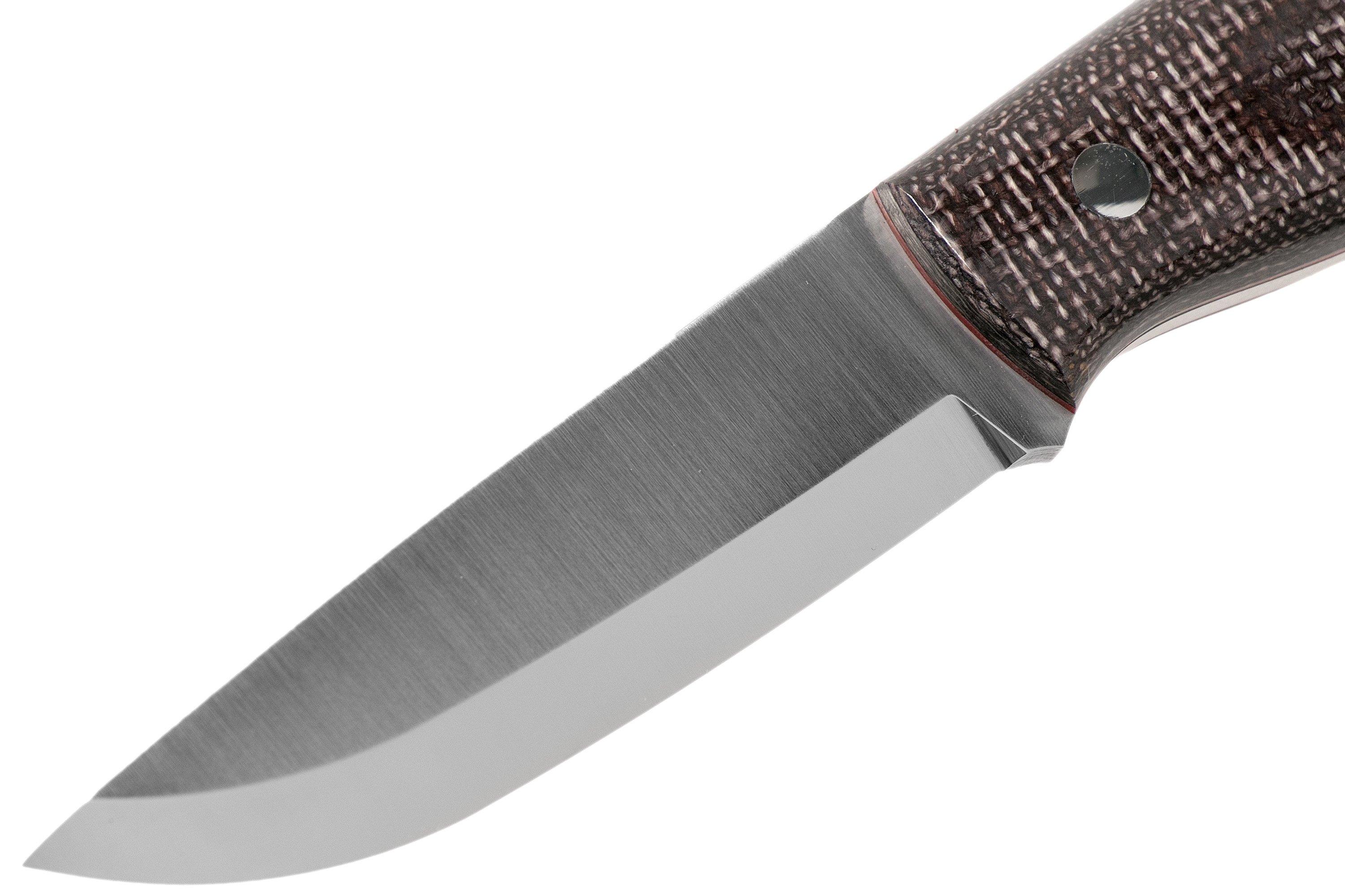 Nordic Knife Design Forester 100, N690, Bison Micarta 2021 couteau fixe