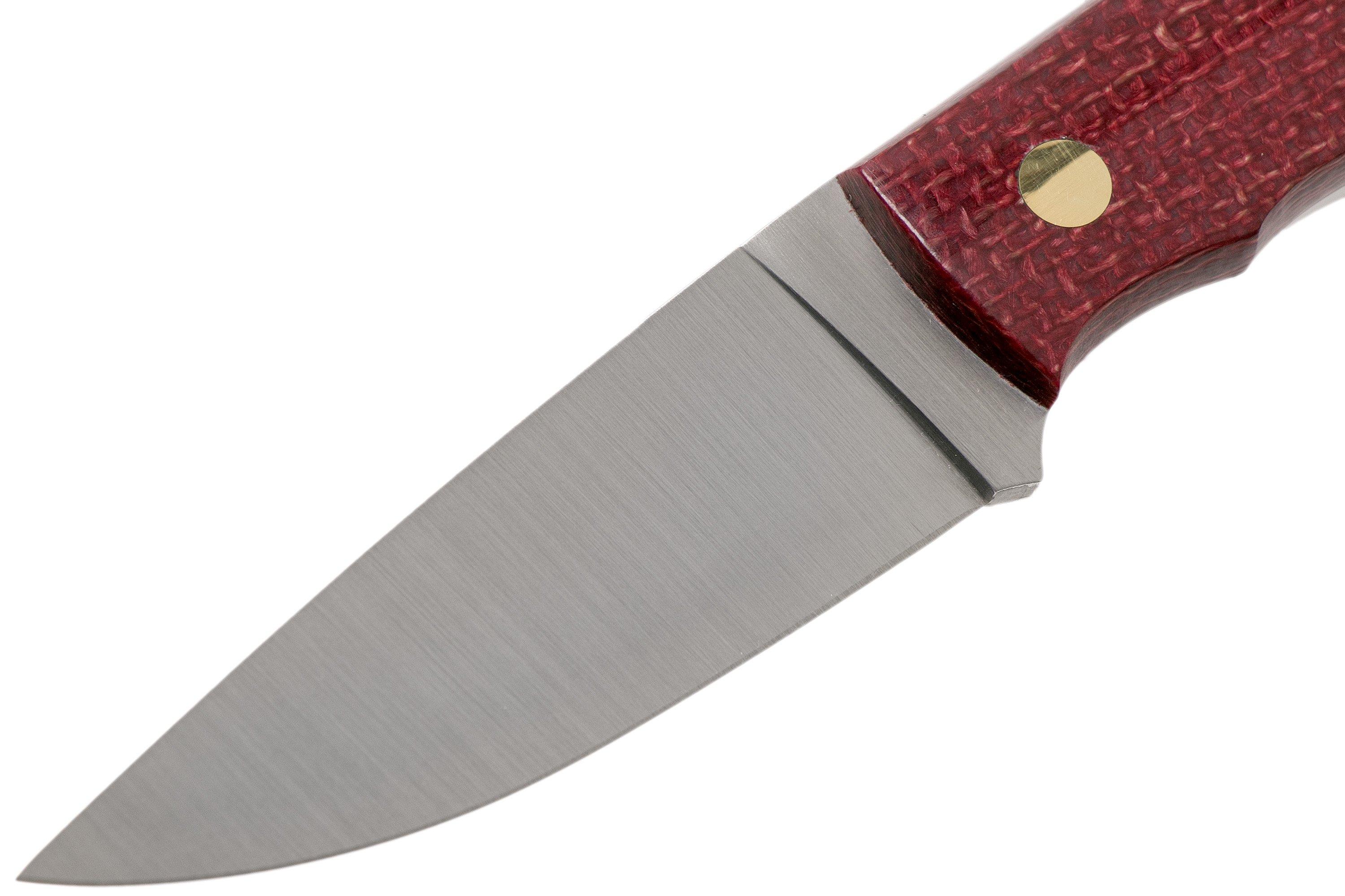 Nordic Knife Design Lizard 75 Plum, 2030 fixed knife Advantageously