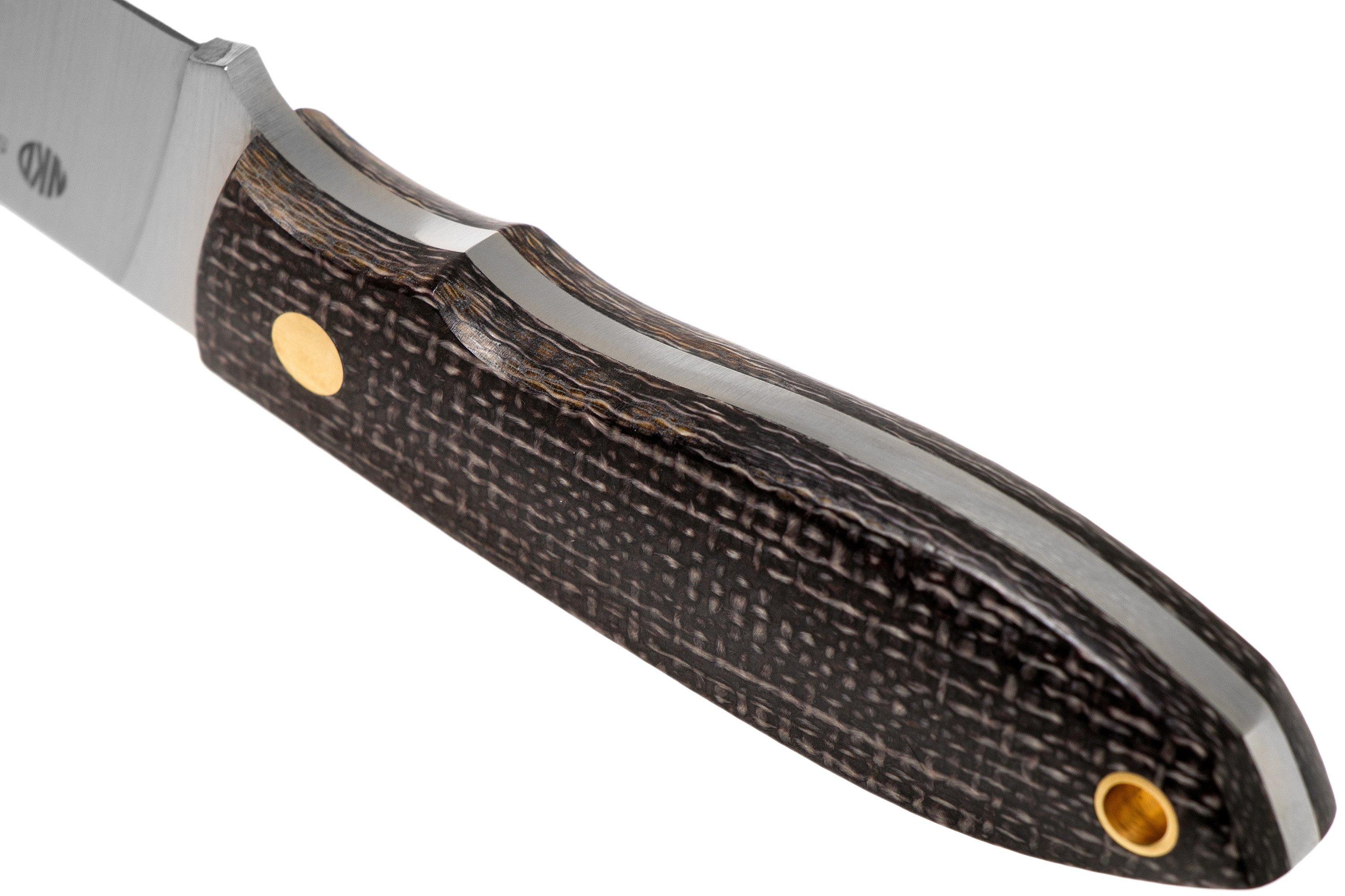 Nordic Knife Design Lizard 75 Bison, 2032 fixed knife Advantageously