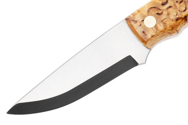Afbeelding voor Nordic Knife Design Lizard 75, 2039, Satin 12C27, Curly Birch, vaststaand mes