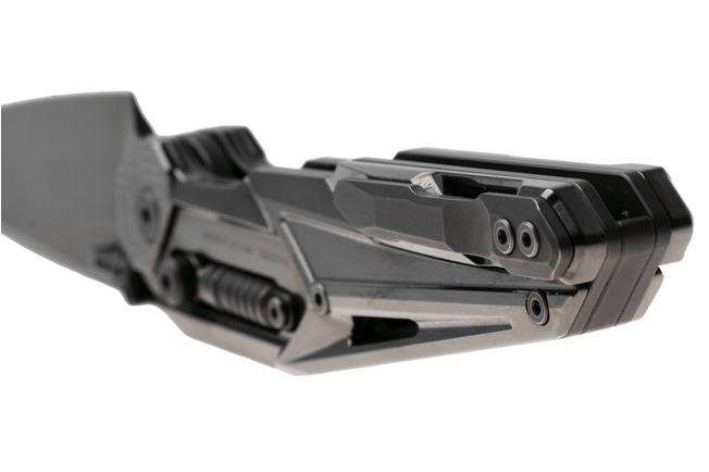 Afbeelding voor NOC Knives MT-33, MT-3324, Black DLC Böhler M390, Zirconium Black Titanium zakmes