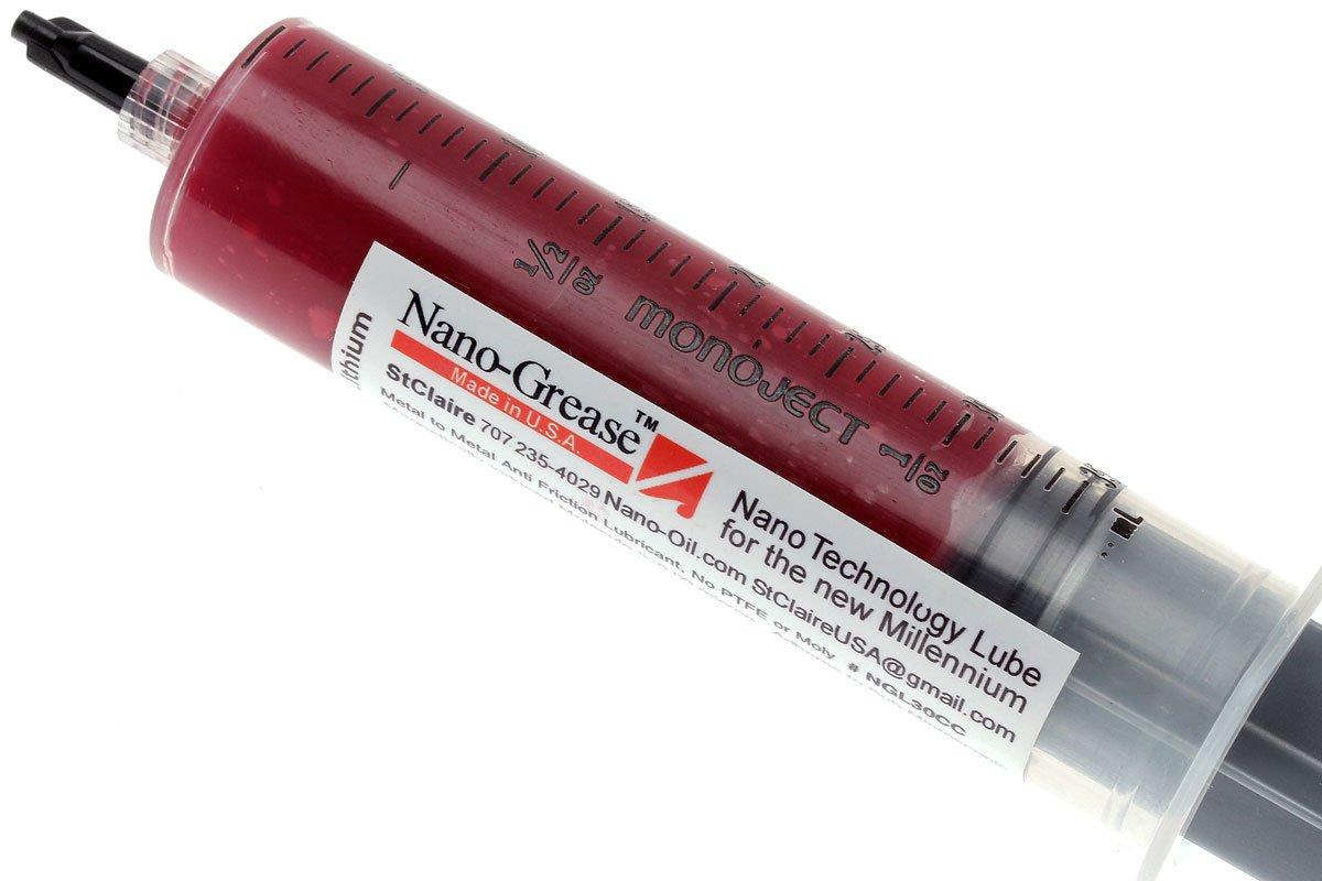 Nano-Grease #NGL Lithium complex hi temp & pressure bearing grease 1oz  syringe