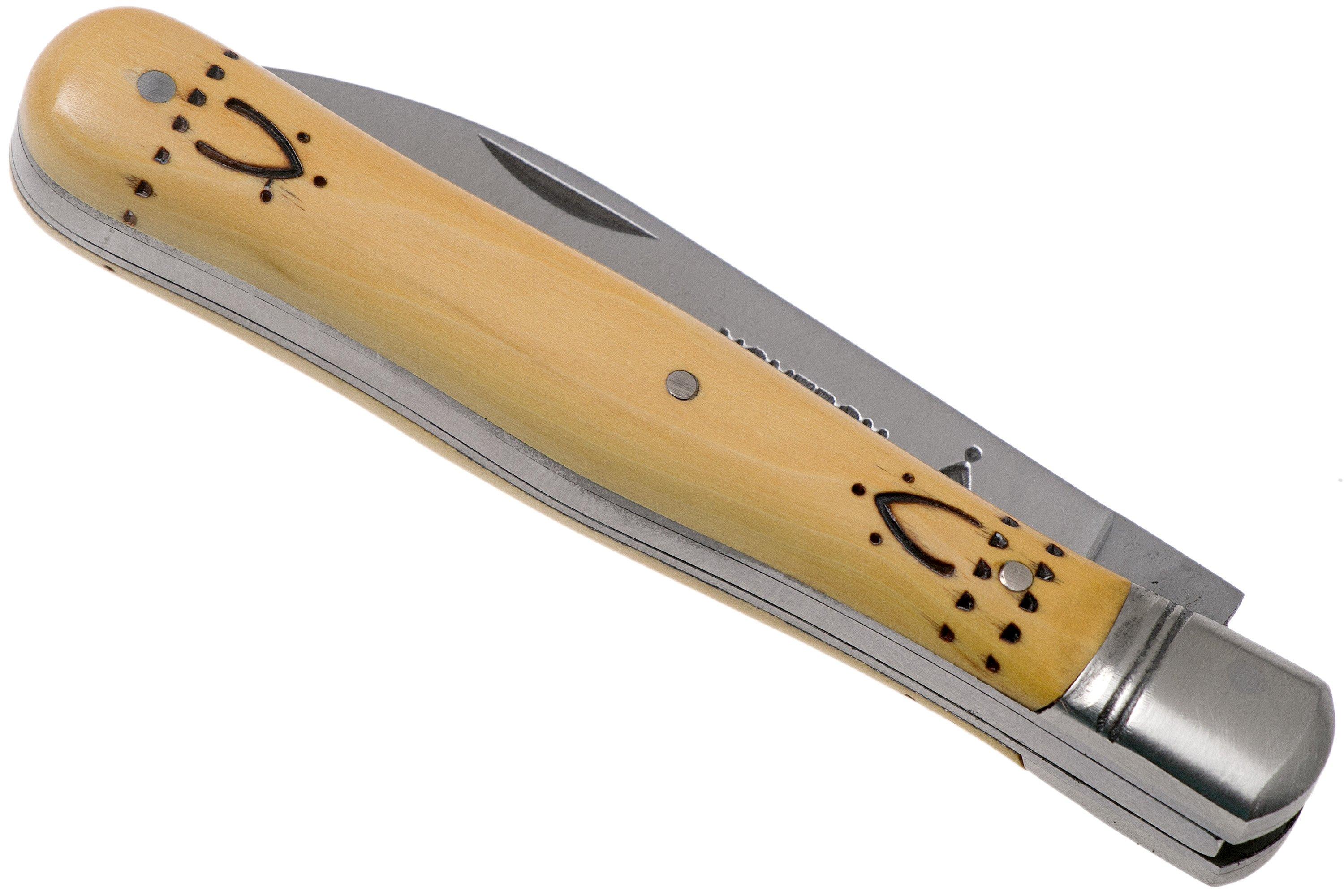 Nontron Violin Knife P3, Boxwood NNP3V couteau de poche Achetez à