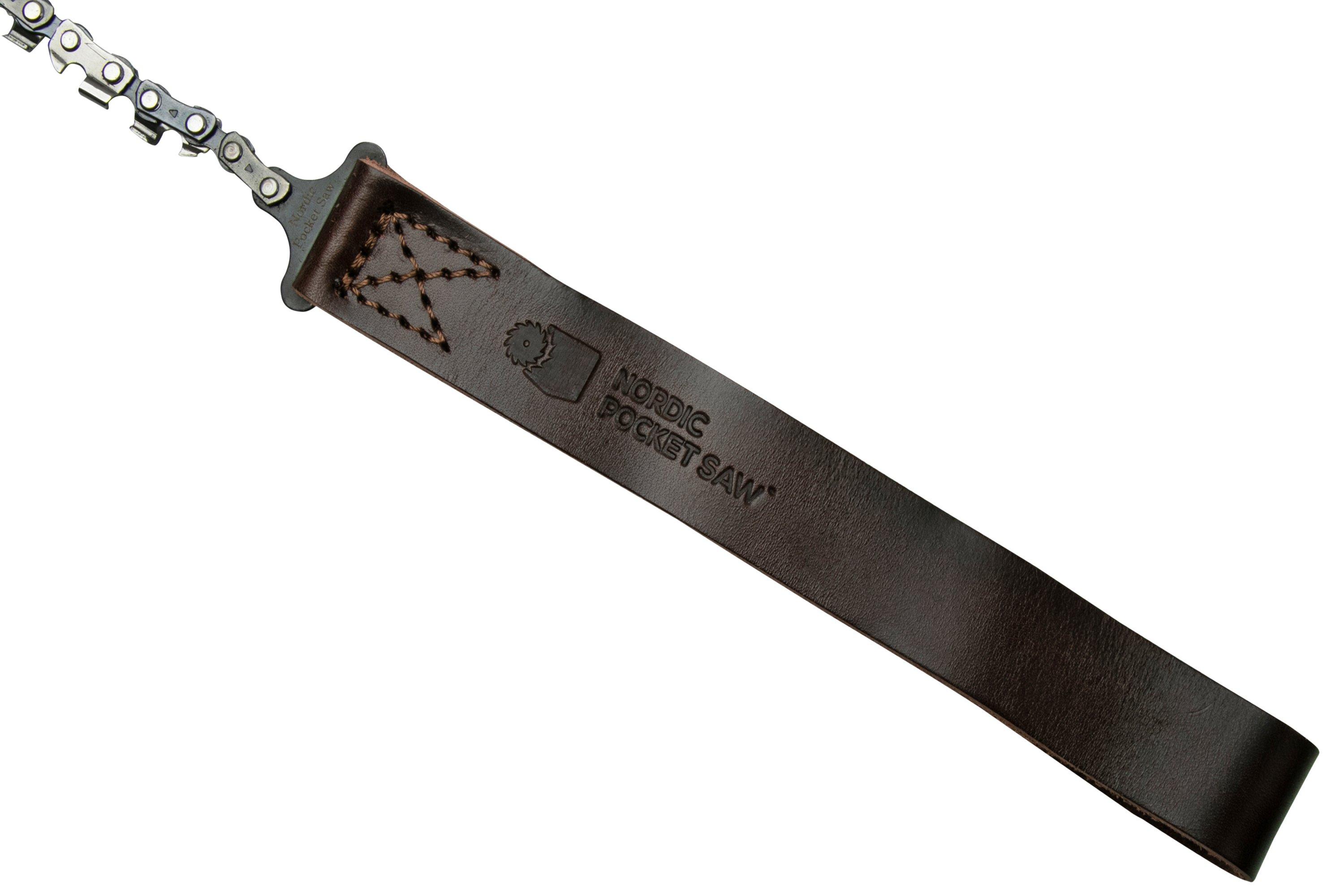 Nordic Pocket Saw Premium, leather, manual chainsaw | Advantageously ...