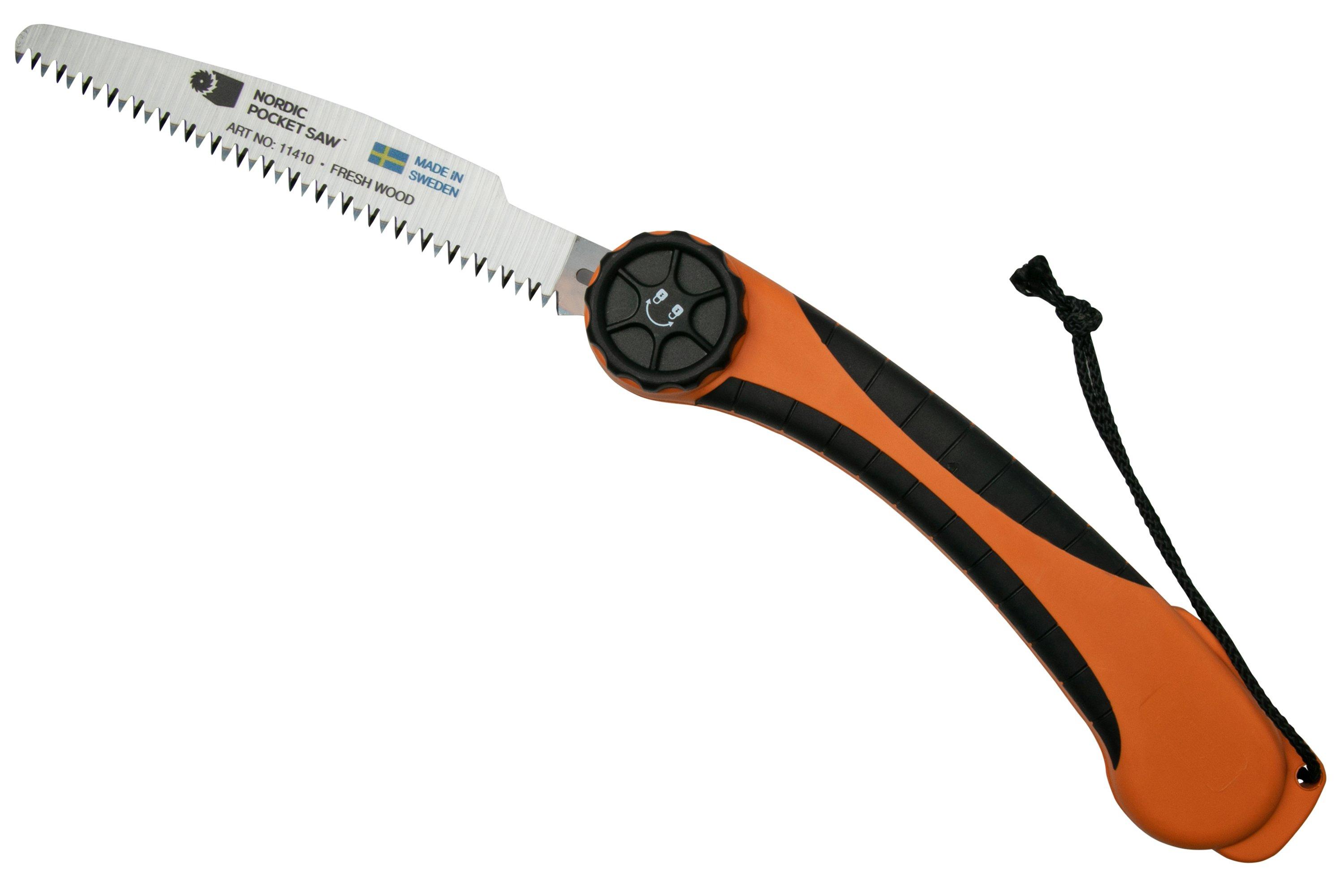 Nordic Pocket Saw Fold, orange, folding saw Advantageously shopping